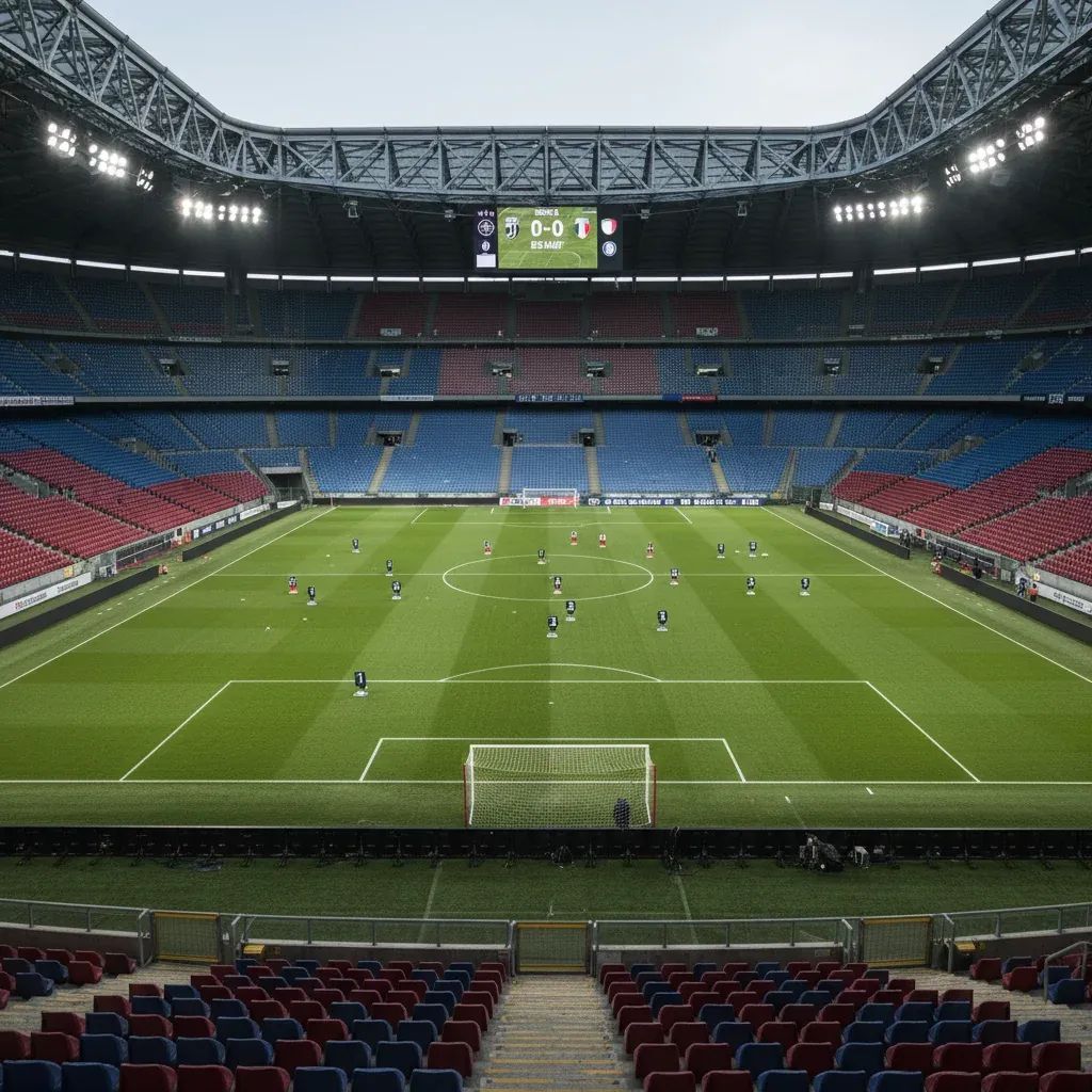Torino FC stadium showing defensive formation setup for Serie A relegation battle